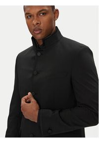 Karl Lagerfeld - KARL LAGERFELD Marynarka 155220 553037 Czarny Regular Fit. Typ kołnierza: dekolt w karo. Kolor: czarny. Materiał: syntetyk