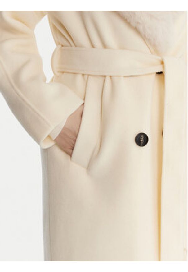 Artigli Płaszcz przejściowy ACCP002929 Écru Regular Fit. Materiał: syntetyk