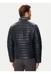 Milestone Kurtka skórzana Cortino 431019 60515 Granatowy Regular Fit. Kolor: niebieski. Materiał: skóra #6