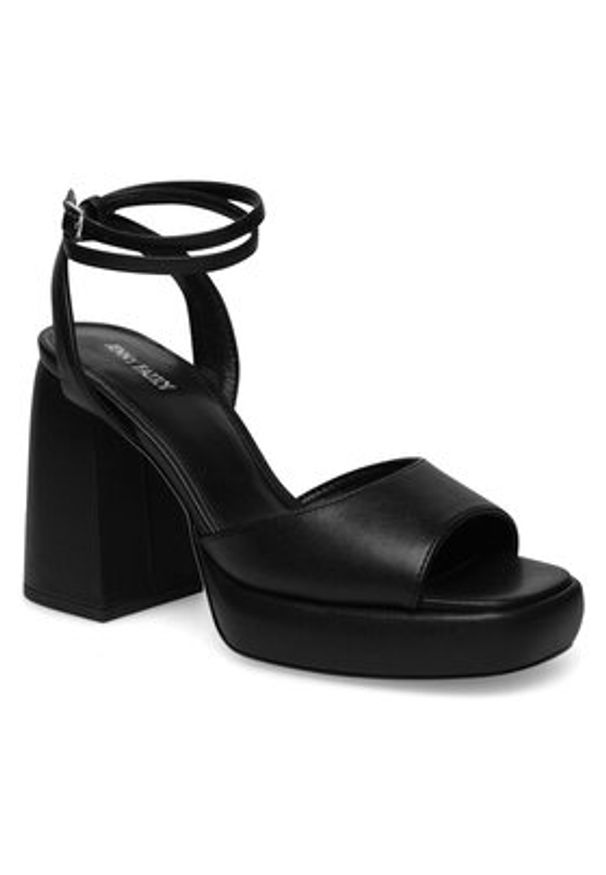 Jenny - JENNY Sandały WYL3802-2 Czarny. Kolor: czarny. Materiał: syntetyk