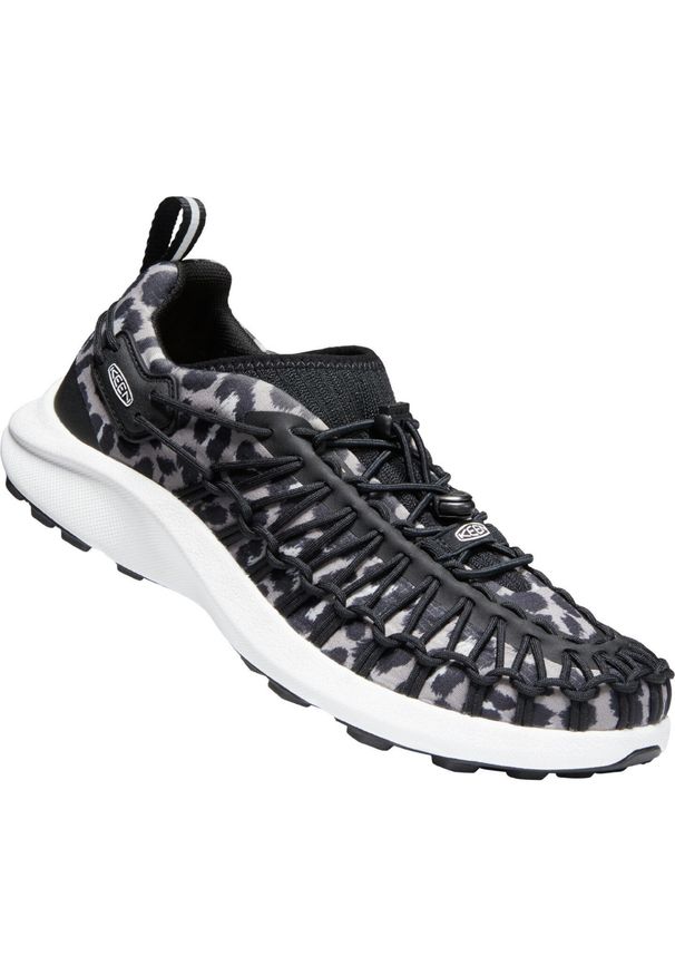 keen - KEEN sandały damskie UNEEK Sneaker Animal Print/Białe 40. Kolor: szary, biały, wielokolorowy. Materiał: guma. Wzór: nadruk. Styl: sportowy