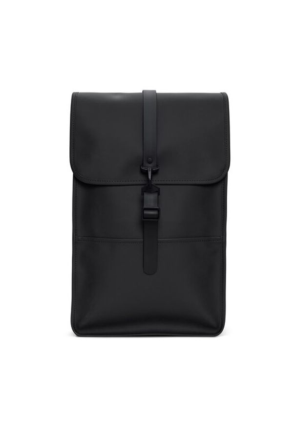 Rains Plecak Backpack W3 13000 Czarny. Kolor: czarny. Materiał: materiał