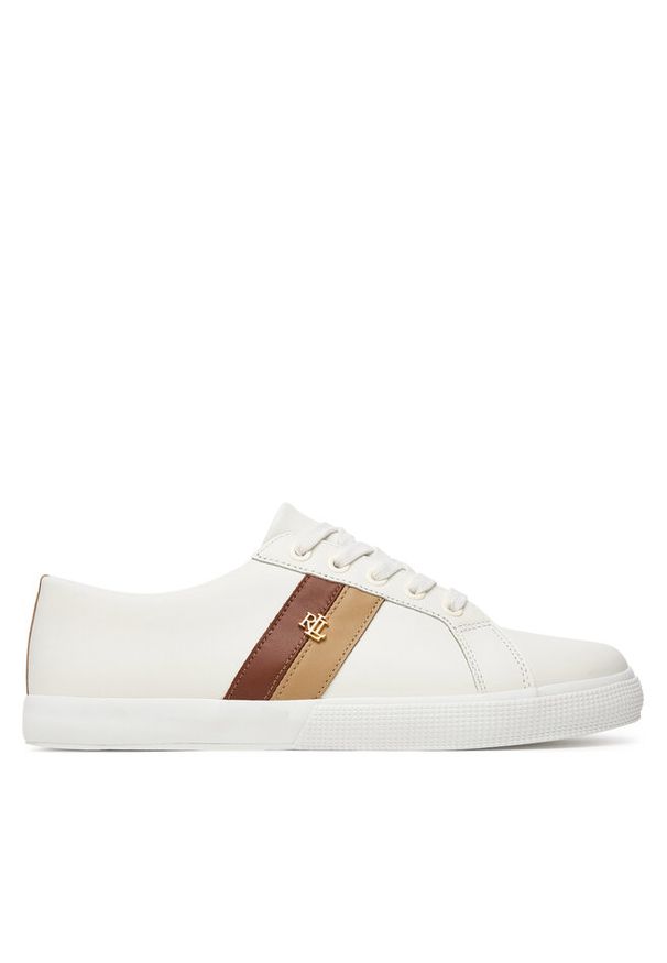 Lauren Ralph Lauren - Sneakersy LAUREN RALPH LAUREN. Kolor: biały