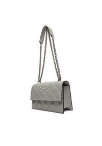Tory Burch Torebka Fleming Small Convertible Shoulder Bag 164800 Szary. Kolor: szary. Materiał: skórzane #5