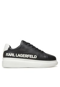Sneakersy Karl Lagerfeld Kids. Kolor: czarny
