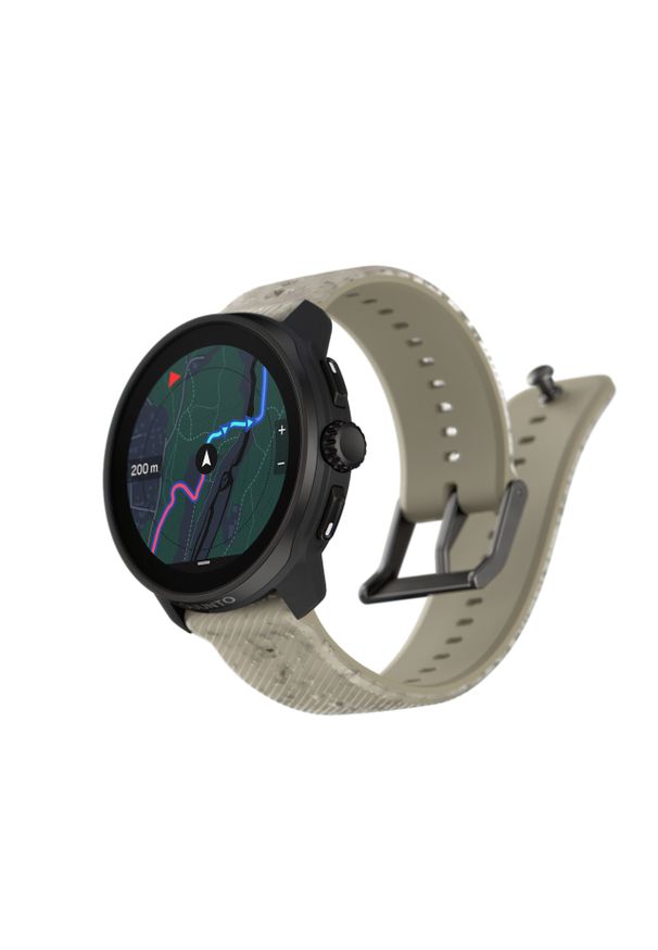 SUUNTO - Suunto Race S Gravel Gray. Rodzaj zegarka: cyfrowe. Materiał: koronka. Styl: sportowy, elegancki, casual