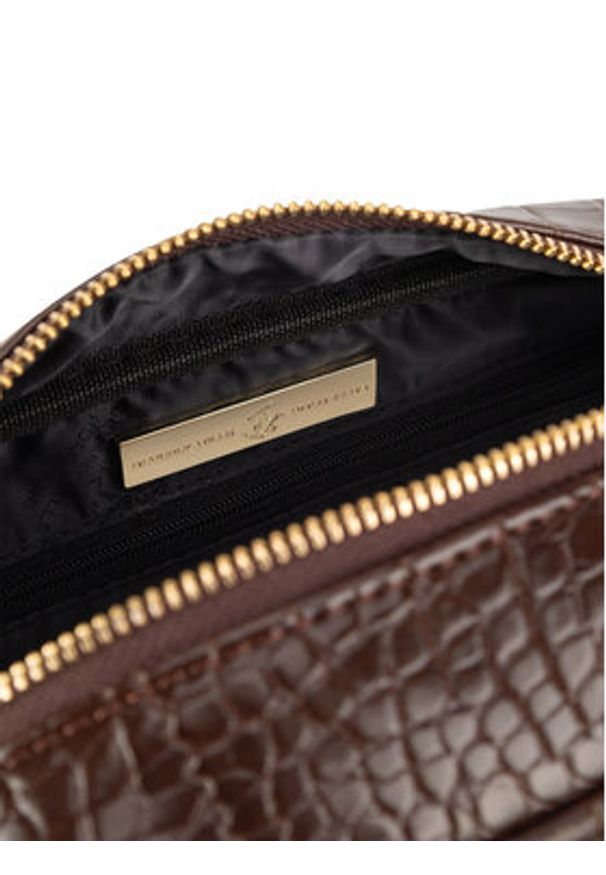 Beverly Hills Polo Club Kosmetyczka BHPC-W1-001-AW24 Brązowy. Kolor: brązowy. Materiał: poliester