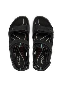 ecco - ECCO Sandały Offroad 82204302001. Kolor: czarny. Materiał: nubuk, skóra #6