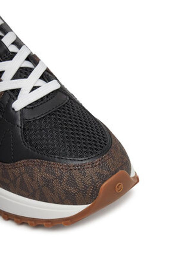 MICHAEL Michael Kors Sneakersy 43S5JMFS1B Brązowy. Kolor: brązowy. Materiał: skóra