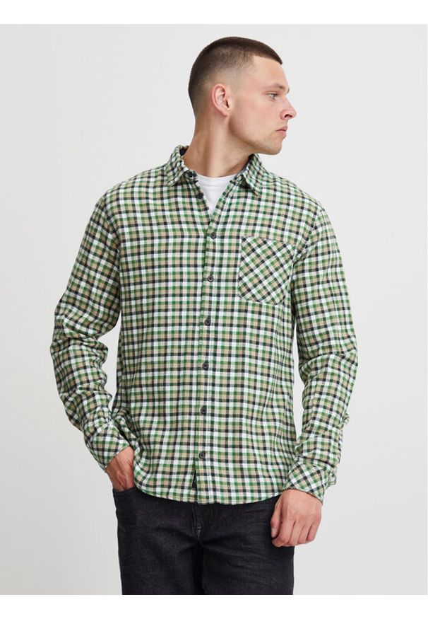 Blend Koszula 20715810 Zielony Regular Fit. Kolor: zielony. Materiał: bawełna