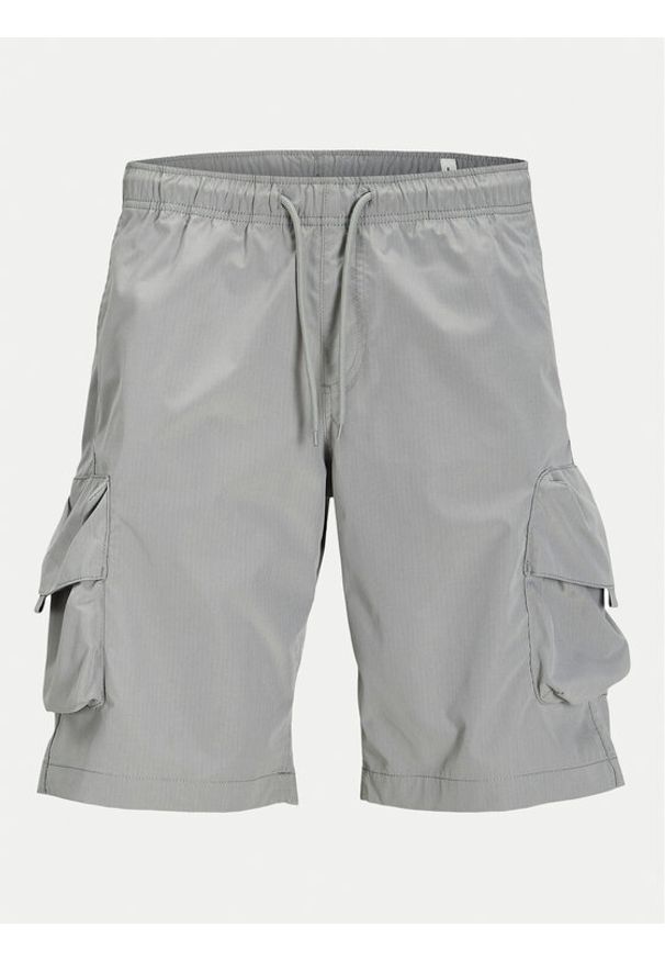 Jack & Jones Szorty materiałowe Cole 12269386 Szary Cargo Fit. Kolor: szary. Materiał: syntetyk