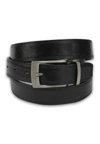 Zet - Dwustronny Pasek do Spodni, Czarno-Brązowy, 100 cm, Elegancki, Męski, Skórzany -ZET. Kolor: brązowy, wielokolorowy, czarny. Materiał: skóra. Styl: elegancki #2