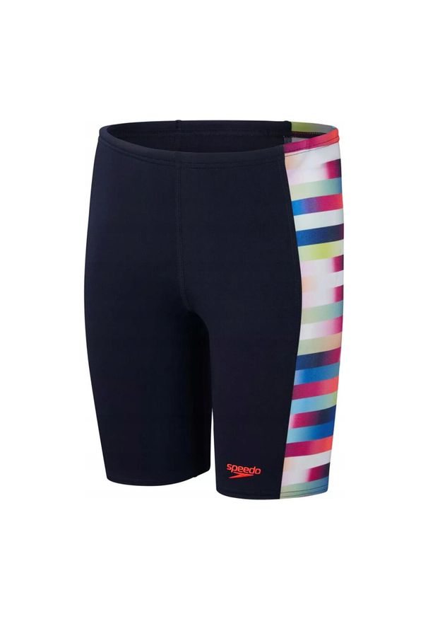Speedo - Spodenki Boys Allover Digital Jammer. Kolor: czerwony
