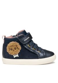 Sneakersy Geox. Kolor: niebieski