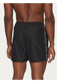 Calvin Klein Swimwear Szorty kąpielowe KM0KM01109 Czarny Regular Fit. Kolor: czarny. Materiał: syntetyk #4