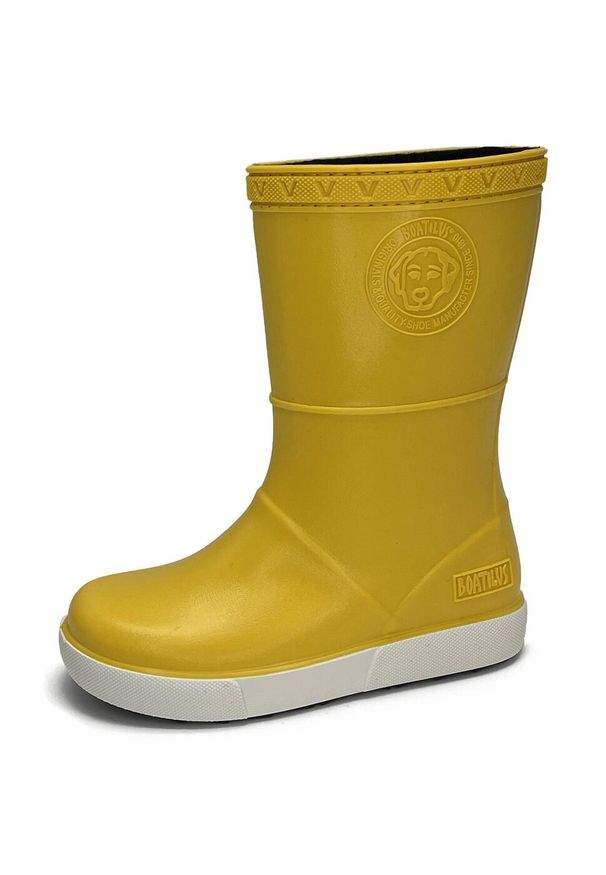 Boatilus - Kalosze dziecięce BOATILUS PENGUY RAIN BOOT. Kolor: żółty