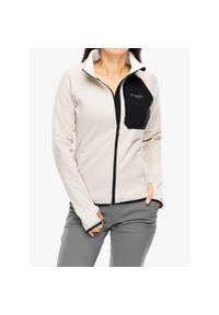 columbia - Bluza polarowa damska Columbia Triple Canyon Grid Fleece Full Zip. Kolor: beżowy. Materiał: polar