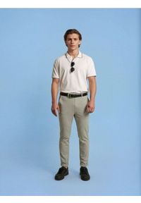 Sinsay - Spodnie eleganckie - szary. Kolor: szary. Styl: elegancki