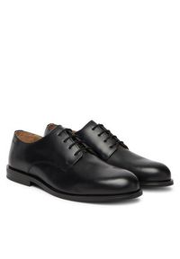Calvin Klein Półbuty Ess Rubber Derby Lth HM0HM02056 Czarny. Kolor: czarny. Materiał: skóra #5