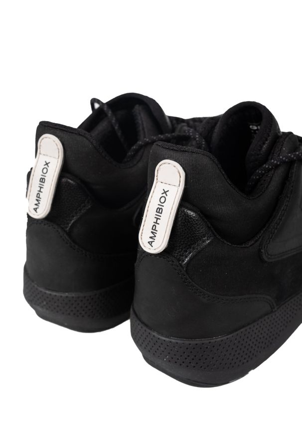 Geox Sneakersy "Modual B ABX A" | U948LA 04311 | Mężczyzna | Czarny. Kolor: czarny. Materiał: tkanina, skóra