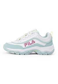 Fila - Buty damska FILA Strada Logo. Kolor: biały