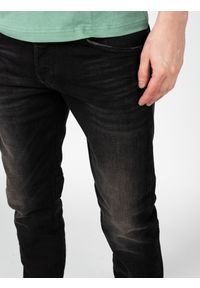 Diesel Jeansy "D-Bazer" | 00SSLL-R0B98-02 | Mężczyzna | Czarny. Okazja: na co dzień. Kolor: czarny. Wzór: aplikacja. Styl: casual, elegancki, vintage