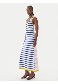 LOLA CASADEMUNT Sukienka dzianinowa LS2616157 Kolorowy Regular Fit. Materiał: syntetyk. Wzór: kolorowy #5