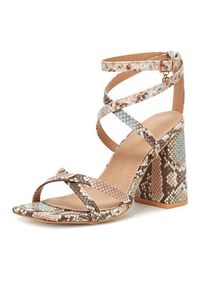 DeeZee Sandały LWBLD317-2 Różowy. Kolor: różowy. Materiał: skóra #2