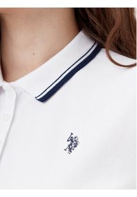 U.S. Polo Assn. Polo WUP0812 Biały Regular Fit. Typ kołnierza: polo. Kolor: biały. Materiał: bawełna #4