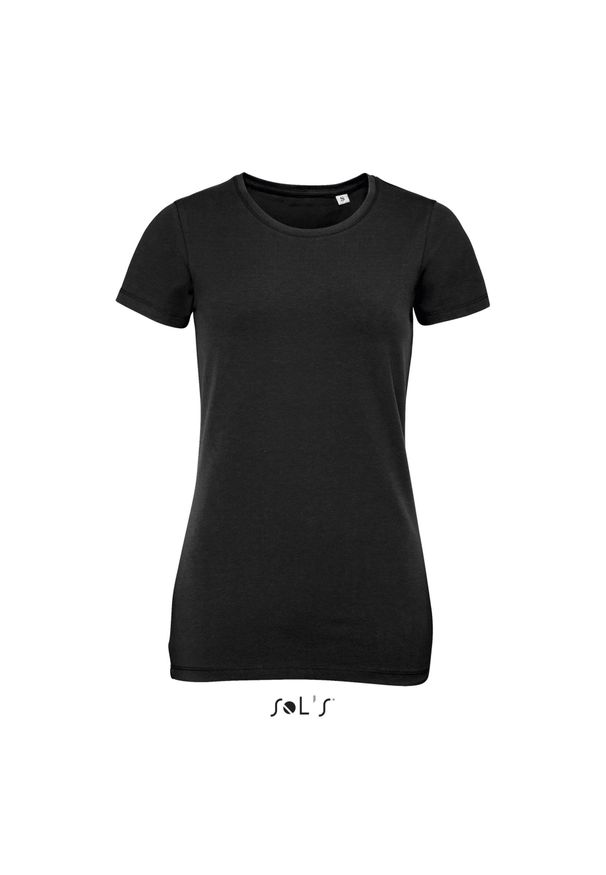 SOL'S - Koszulka damska Sol's Millenium. Kolor: czarny
