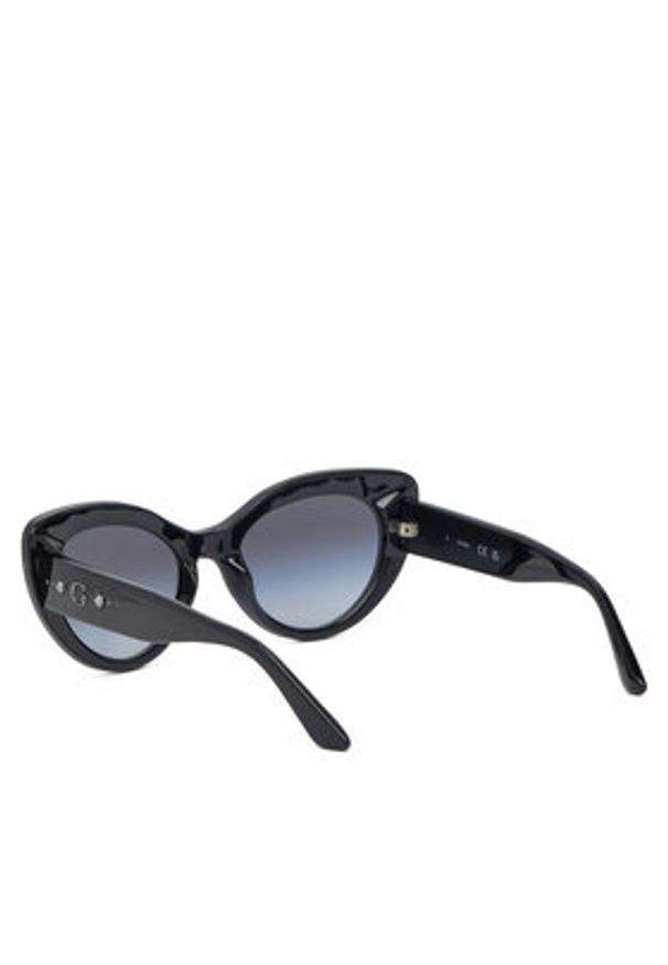 Guess Okulary przeciwsłoneczne GU00163 Czarny. Kolor: czarny