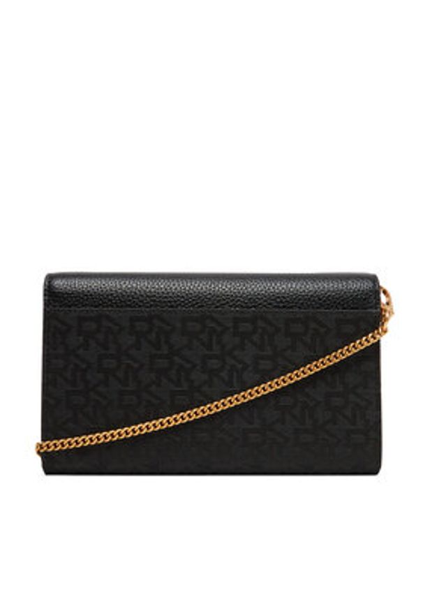 DKNY Torebka R445FI72 Czarny. Kolor: czarny. Materiał: skórzane