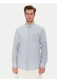Calvin Klein Koszula K10K114488 Błękitny Regular Fit. Kolor: niebieski. Materiał: bawełna