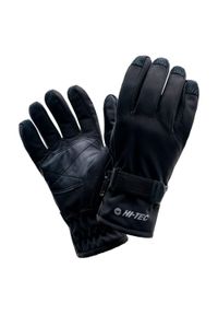 Hi-tec - Męskie Rękawice Narciarskie Z Logo Lansa. Kolor: czarny. Sezon: zima. Sport: narciarstwo #1