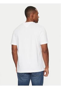 TOMMY HILFIGER - Tommy Hilfiger T-Shirt Essential MW0MW37267 Biały Regular Fit. Kolor: biały. Materiał: bawełna #3