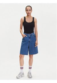 Levi's® Szorty jeansowe 000MJ-0001 Niebieski Baggy Fit. Kolor: niebieski. Materiał: bawełna #5