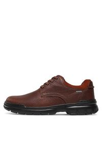 Clarks Półbuty Rockie WalkGtx GORE-TEX 261734657 Brązowy. Kolor: brązowy. Materiał: skóra #7