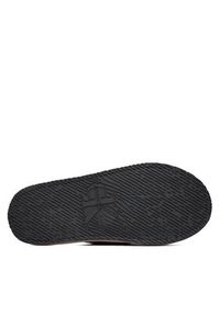 Calvin Klein Jeans Kapcie Slipper Satin Moire YW0YW02053 Beżowy. Kolor: beżowy. Materiał: materiał #3