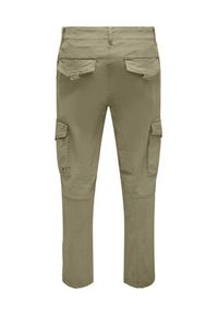 Only & Sons Spodnie materiałowe 22025431 Zielony Tapered Fit. Kolor: zielony. Materiał: bawełna #5