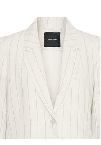 Vero Moda Marynarka Mindy 10304657 Beżowy Oversize. Kolor: beżowy. Materiał: wiskoza #8