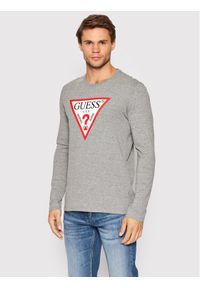 Guess Longsleeve M2YI31 I3Z11 Szary Slim Fit. Kolor: szary. Materiał: bawełna. Długość rękawa: długi rękaw #1