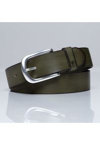 Tom Tailor - TOM TAILOR PASEK SKÓRZANY TM0174H51 550 40mm Gürtel. Materiał: skóra. Wzór: paski. Styl: klasyczny #8