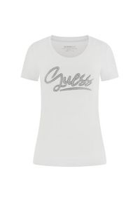 Guess T-Shirt 180524 Biały Classic Fit. Kolor: biały #4