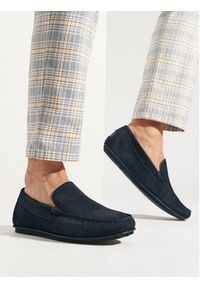 GANT - Gant Mokasyny Wilmon Loafer 28673544 Granatowy. Kolor: niebieski. Materiał: skóra