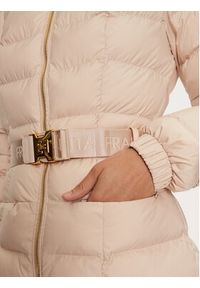 Elisabetta Franchi Kurtka zimowa PI-76D-46E2-V680 Écru Regular Fit. Materiał: syntetyk. Sezon: zima #3