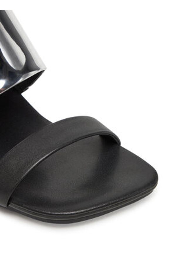 United Nude Klapki Loop Hi 10005766132 Srebrny. Kolor: srebrny. Materiał: skóra