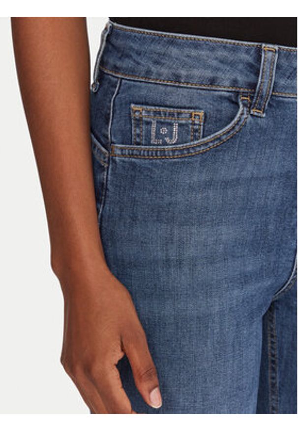 Liu Jo Jeansy UF5013 D0275 Niebieski Skinny Fit. Kolor: niebieski