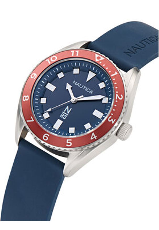 Nautica Zegarek Finn World NAPFWF404 Niebieski. Kolor: niebieski