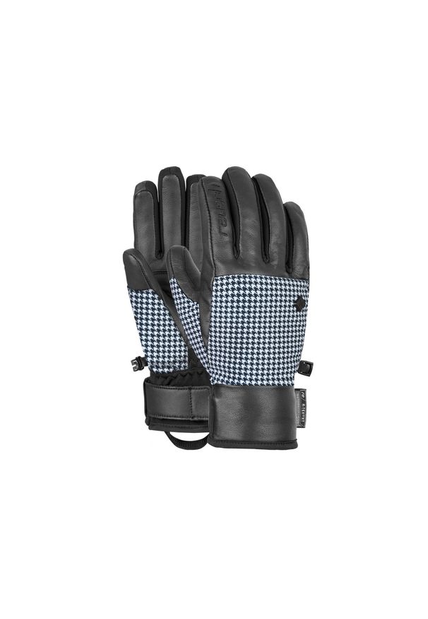 Rękawice Reusch Giorgia R-tex® Xt. Kolor: czarny, biały, niebieski, wielokolorowy. Sezon: zima. Sport: snowboard, narciarstwo