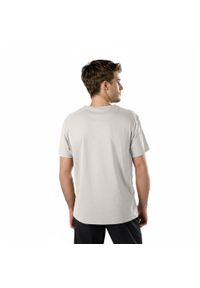 Aulp - Koszulka męska AULP TICCO bawełniana z recyklingu klasyczna komfortowa. Okazja: na co dzień. Typ kołnierza: polo. Kolor: szary. Materiał: bawełna. Styl: klasyczny #2